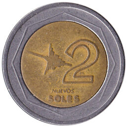 2 Peruvian Nuevos Soles coin