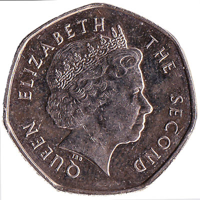 20 pence coin Falkland Islands