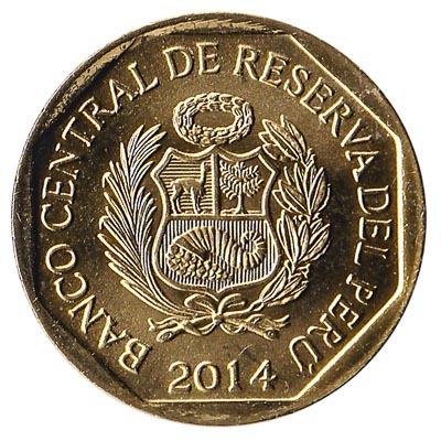 20 Peruvian Centimos coin