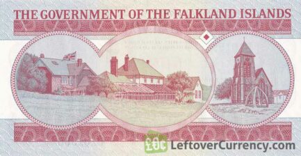 5 Falkland Islands Pounds banknote