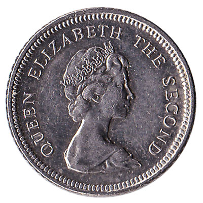 5 pence coin Falkland Islands