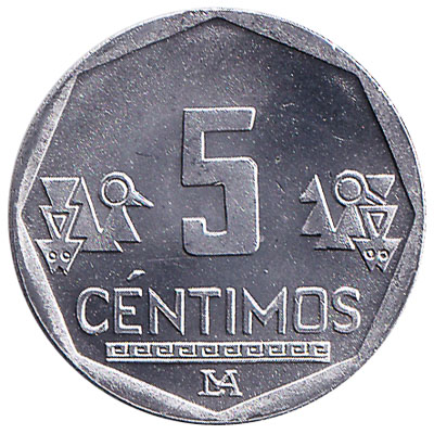 5 Unique Random Peruvian Coins | Uncertified Circulated Currency For Collectors