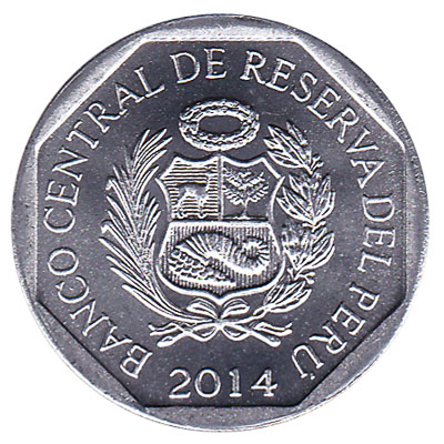 5 Peruvian Centimos coin