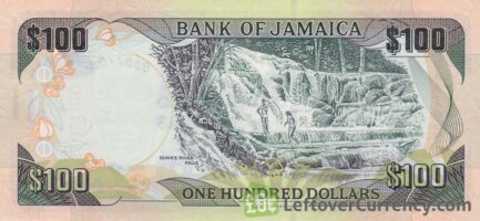 100 Jamaican Dollars banknote (Donald Sangster)