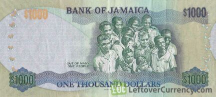 1000 Jamaican Dollars banknote (Michael Manley)