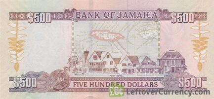 500 Jamaican Dollars banknote (Nanny of the Maroons)