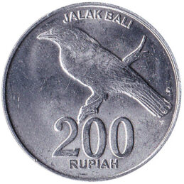 Indonesia 200 Rupiah coin