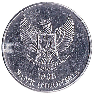 Indonesia 25 Rupiah coin