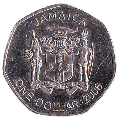 1 Jamaican Dollar coin