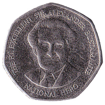 1 Jamaican Dollar coin