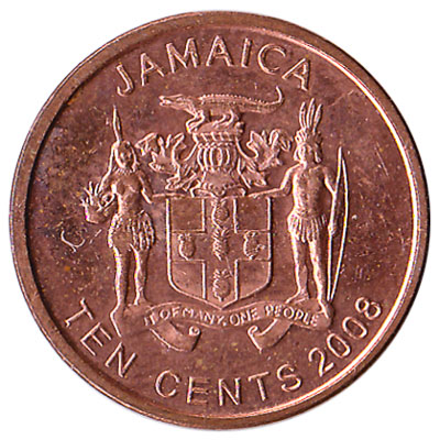 10 cents coin Jamaica