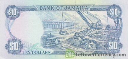 10 Jamaican Dollars banknote (George William Gordon)