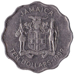 10 Jamaican Dollars coin