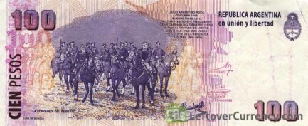 100 Argentine Pesos banknote 2nd Series (Julio Argentino Roca)