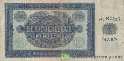 100 DDR Mark banknote Deutschen Notenbank (1948)