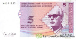 5 Konvertible Mark banknote