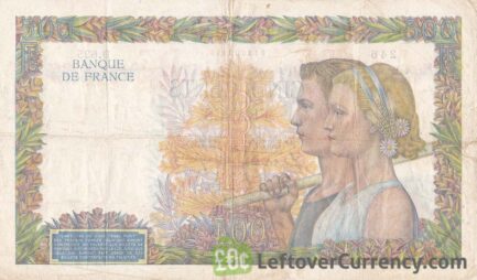 500 French Francs banknote (La Paix)