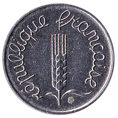 France 1 centime coin