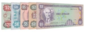 withdrawn Jamaican dollar banknotes