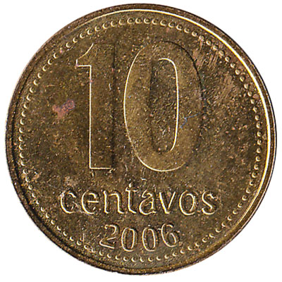 10 Centavos coin Argentina