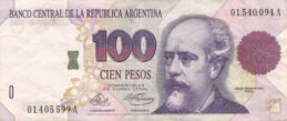 100 Argentine Pesos banknote 1st Series (Julio Argentino Roca)