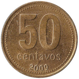 50 Centavos coin Argentina