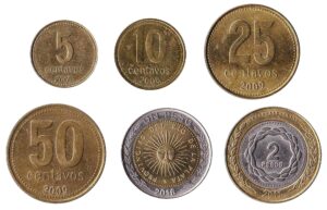 Argentine Peso coins