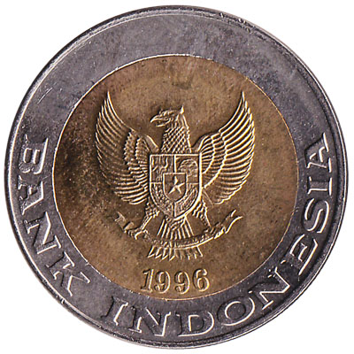 Indonesia 1000 Rupiah coin (bimetallic)