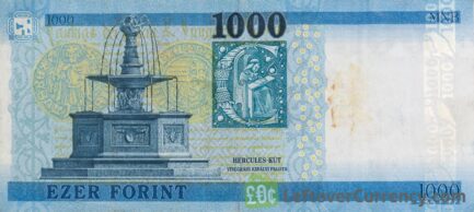 1000 Hungarian Forints banknote (King Matyas 2017)
