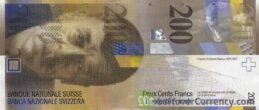 200 Swiss Francs banknote (Charles-Ferdinand Ramuz 8th Series)