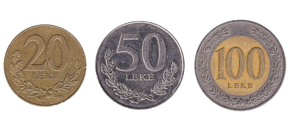 Albanian Lek coins