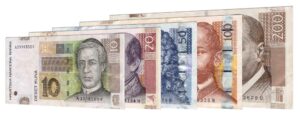 Croatian Kuna banknotes