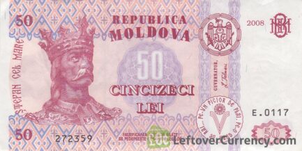 50 Moldovan Lei banknote