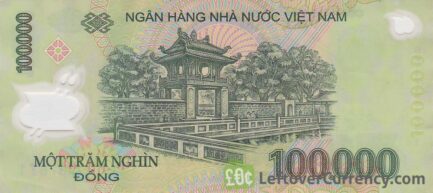 100,000 Vietnamese Dong banknote