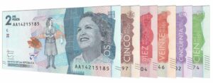 current Colombian Pesos banknotes