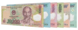 current Vietnamese Dong banknotes