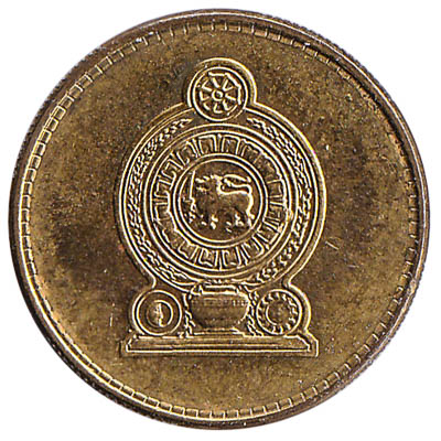 1 Sri Lankan Rupee coin