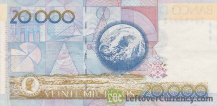 20000 Colombian Pesos banknote (Julio Garavito Armero)