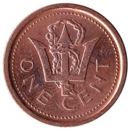 1 cent coin Barbados