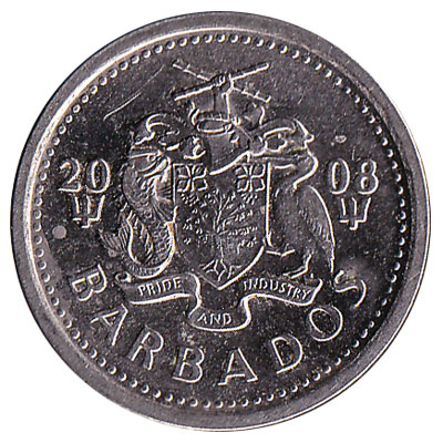 10 cents coin Barbados