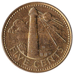 5 cents coin Barbados