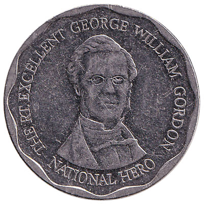 10 Jamaican Dollars coin (round)
