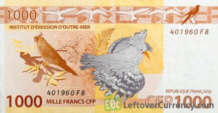 1000 CFP francs banknote (2014)