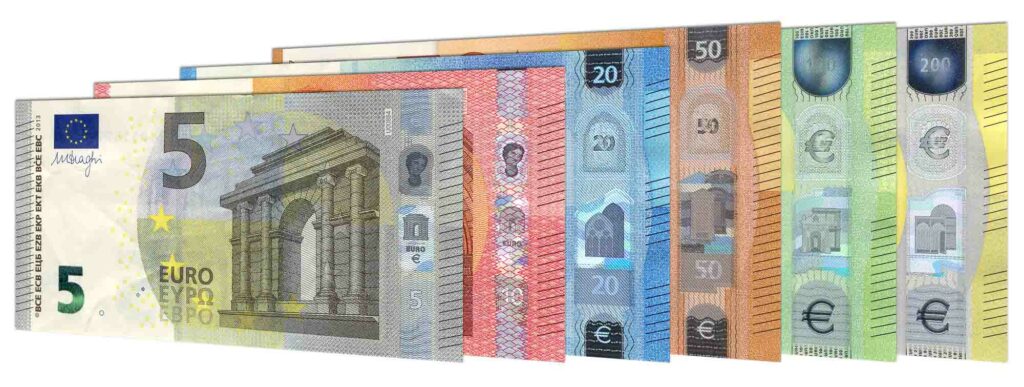 new euro banknotes second series