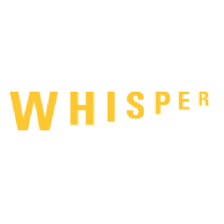 Whisper charity logo