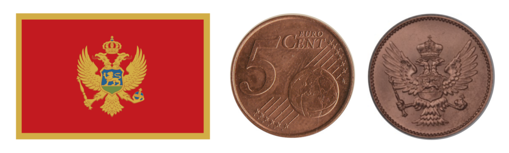 Montenegro 5 euro cent coin artist impression