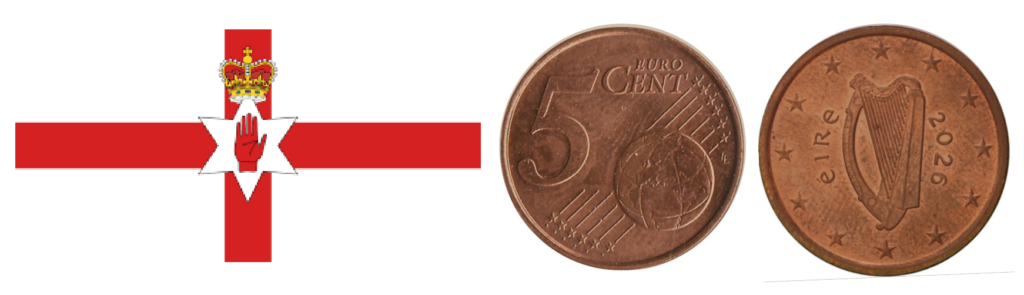 northern Ireland 5 euro cent coin