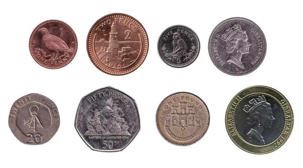 Gibraltar coins legal tender UK