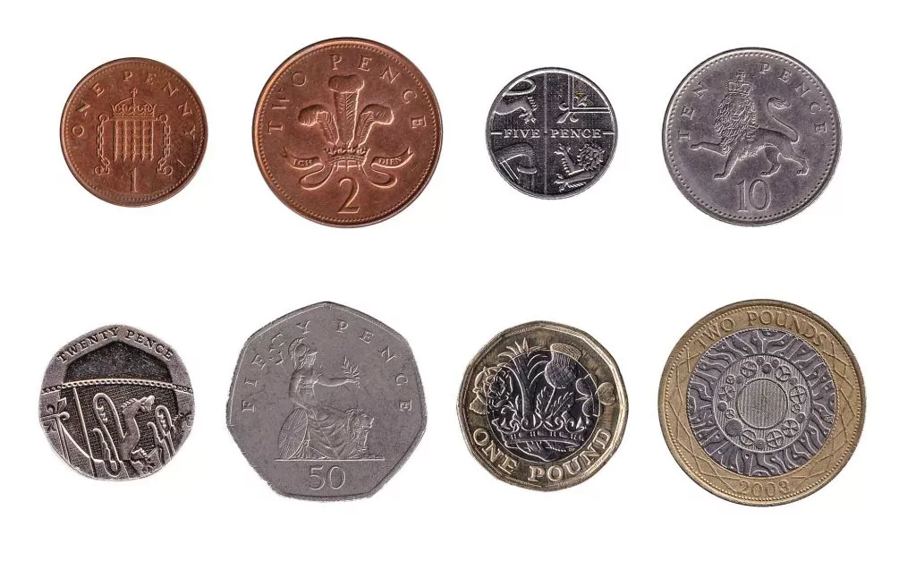legal tender coins UK