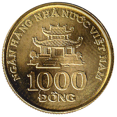 1000 Dong coin Vietnam